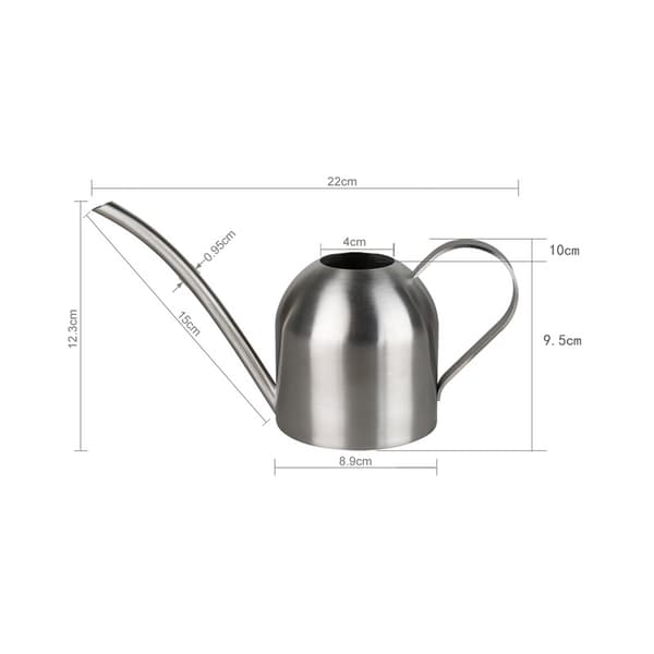 Mini vannkanne med lang tut for hageplanter 500ml
