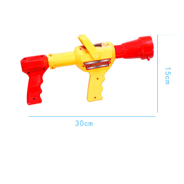 Firefighter Water Gun, Size approx. 40 cm with adjustable nozzle
