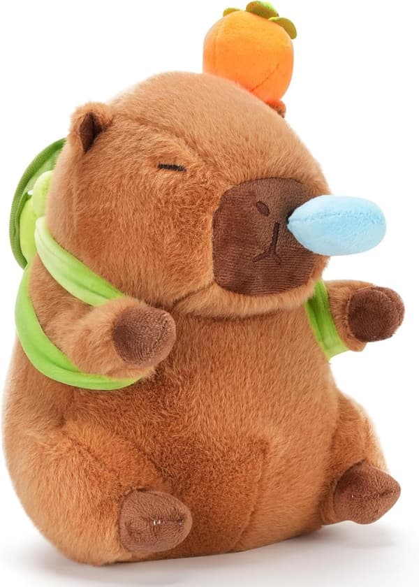 Capybara Plysjlegetøj - Superblødt Tøjdyr (30 cm)