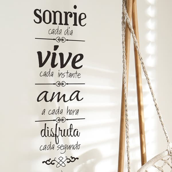 PVC-seinätarrat inspiroivilla lainauksilla - 29x43cm (2 kpl) kodinsisustukseen