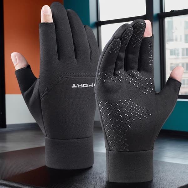 opvarmede handsker - ski unisex til sort XL Schwarz XL