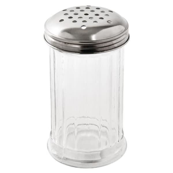 Sigt - Olympia - Model med 4 mm hul - Glas - Rustfrit stål - 140x70mm Transparent