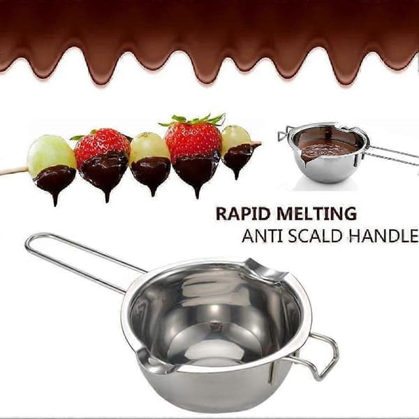 Steel Double Boiler Melting Pot for DIY Candle Making