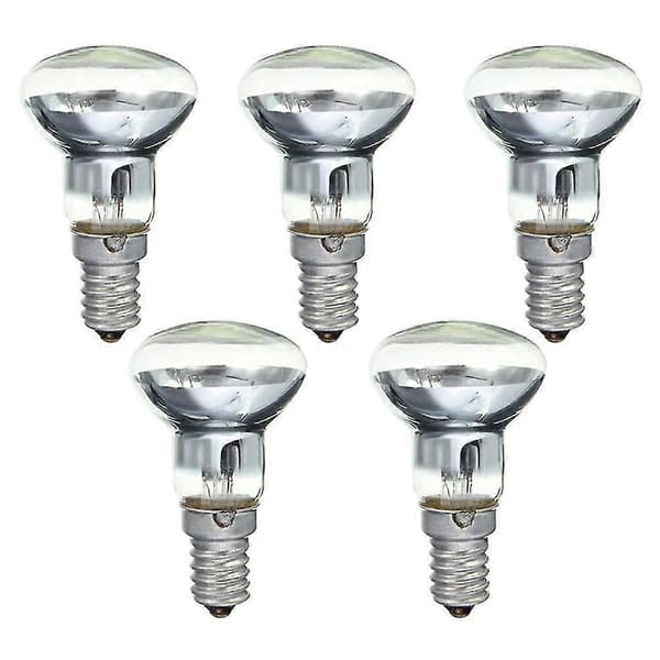 Erstatningslampe Lavalampe E14 R39 30W Spotlight Skruelampe Klar Reflektor Spot Light Pærer La [DB]