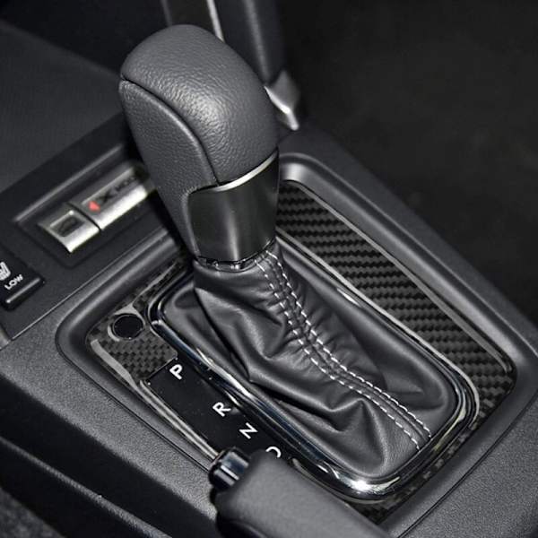 Auto Fiber Central Gear Shift Control Panel Dekal Interiör Modifikation för Forester 2013-2018 LHD