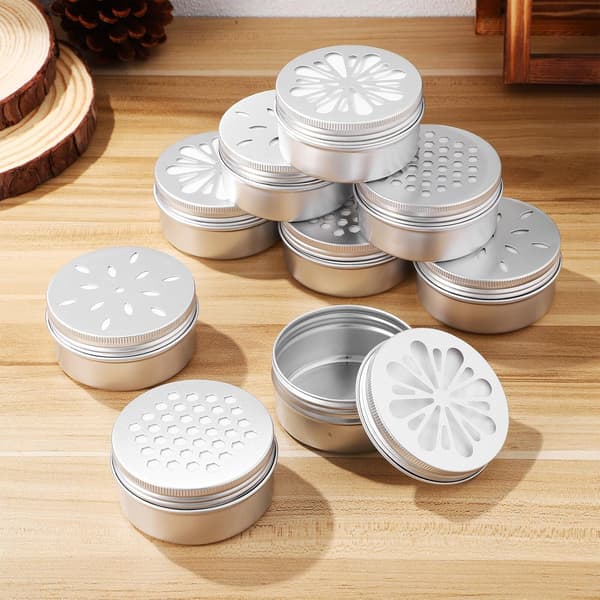 Hunder Lukttreningsbokser i aluminium med prikker 12 stk -