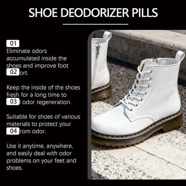 Skodeodorantpiller, langvarig lugtfjerner