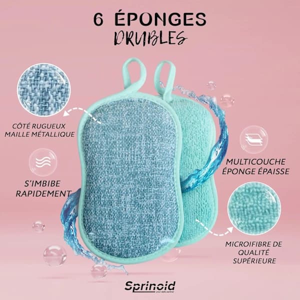 Disktrasor 6-pack - Blandade färger, Multi-yta, Anti-S_tfrf