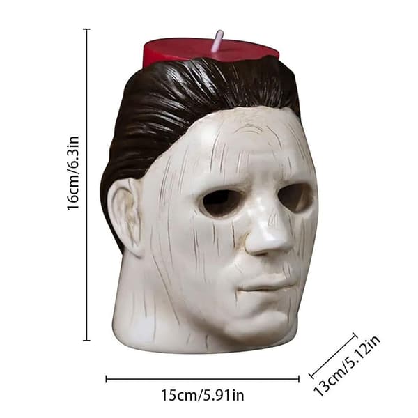 Spookys telysestake Skrekklysestake dekorasjon for spøkelseshus Lysestake Candlestick