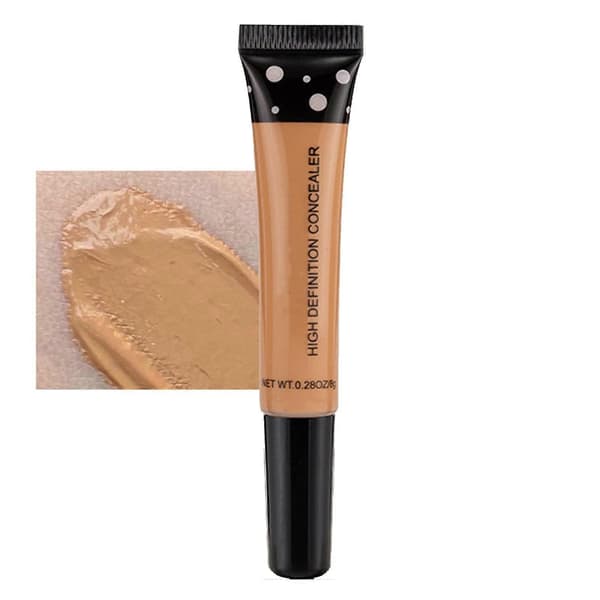 Full Dekning Vanntett Concealer Matt Finish Lett Krem for Mørke Ringer