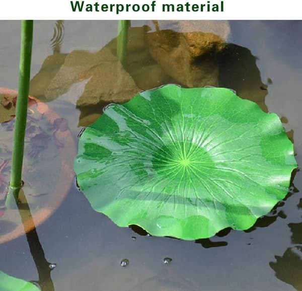 Artificial water lily, suitable for floating plants and realistic DXGHC