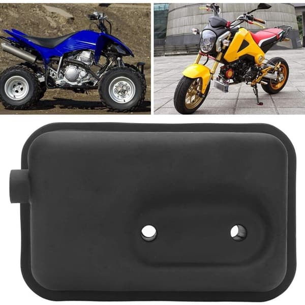Udstødningsrør lyddæmper erstatning til 43cc 47cc 49cc Mini Pit Pocket Chopper Quad Dirt Scooter Cykel ATV