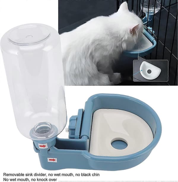 Automatisk vanddispenser til hunde og katte 480 ml