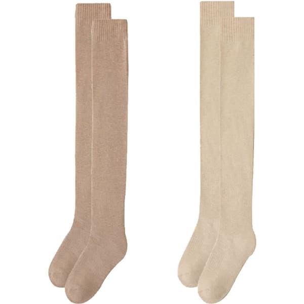 Women's Thigh High Socks Extra Long Warm Thick High Long Boot Style 3 KLB