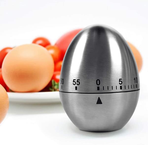 Mekanisk eggklokke, 60 minutters kjøkkentimer for matlaging