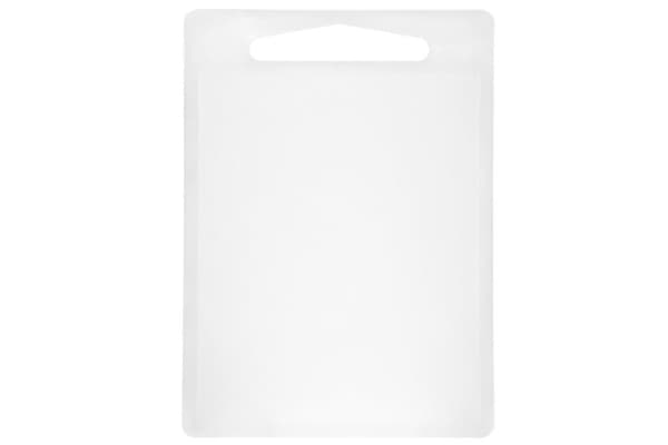 Plastic Cutting Board White Basic 31x18 or 35x26 cm – Dishwasher Safe | Maku White White 35x26cm