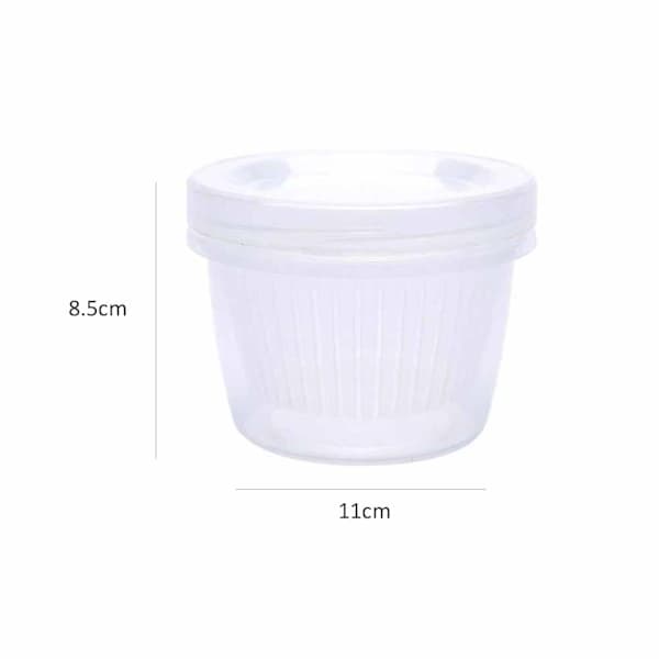 PP Material Vegetable Storage, Multifunctional Food Storage Boxes, Refrigerator Freshness Keeper, Transparent Food Containers, Drainage