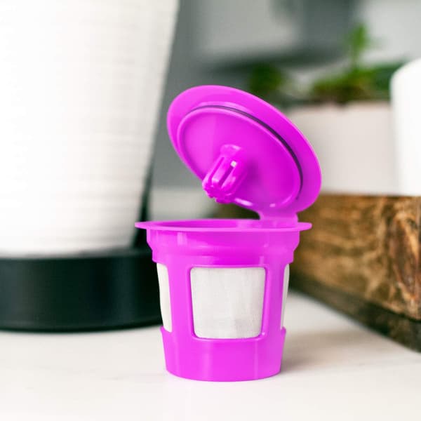 6-delt gjenbrukbart K-cup Pod kaffefilter - påfyllbar kaffe