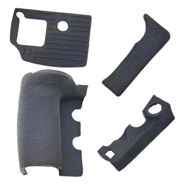 [EN] 4 Pcs Camera Body Rubber Protective Grip Bottom Rear Thumb Side for Nikon D810