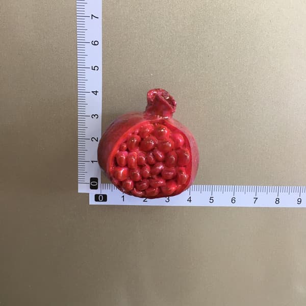 6 st simulerade fruktmagneter kylskåp harts kylskåpsmagnet