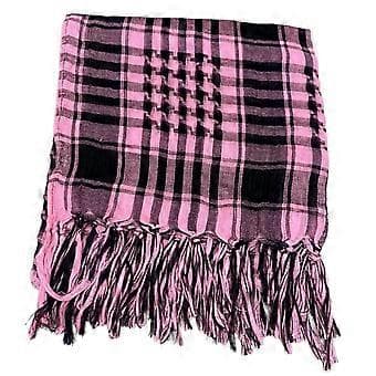 Arabisk Shemagh Hodeplagg Arabisk Skjerf Ørkenhodeplagg Støvtett Skjerf Omslag Arabisk Hodeplagg Ørkenhodebeskyttelse Rosa Pink