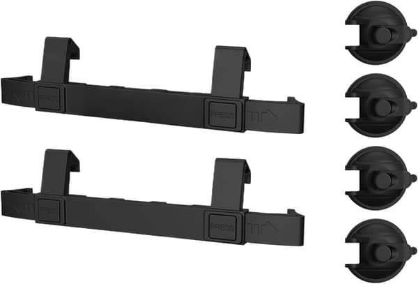 Minimontering til satellitkøretøj, stærk adapter sort - Schwarz
