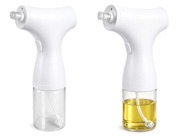 Öljyannostelija suihkepullo 200 ml lasia Vit white