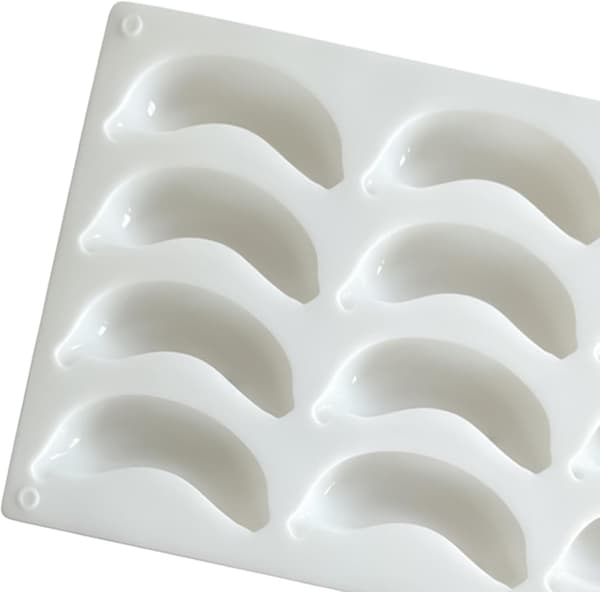 bananer form 12 Mulden Dessert-Mousse bananbakform -