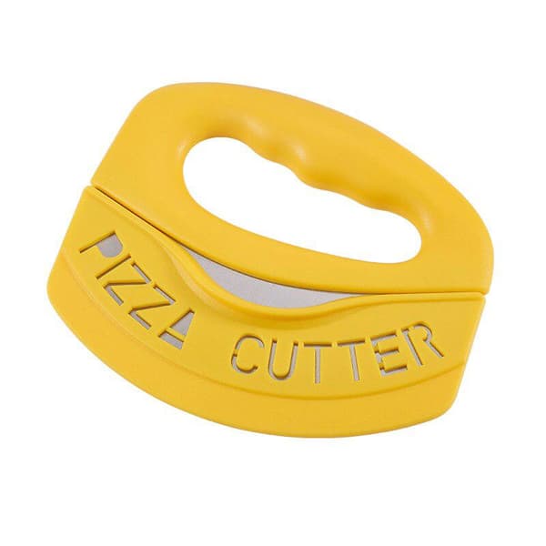 Bærbar Pizzakutter: Perfekt for Utflukter Gul yellow