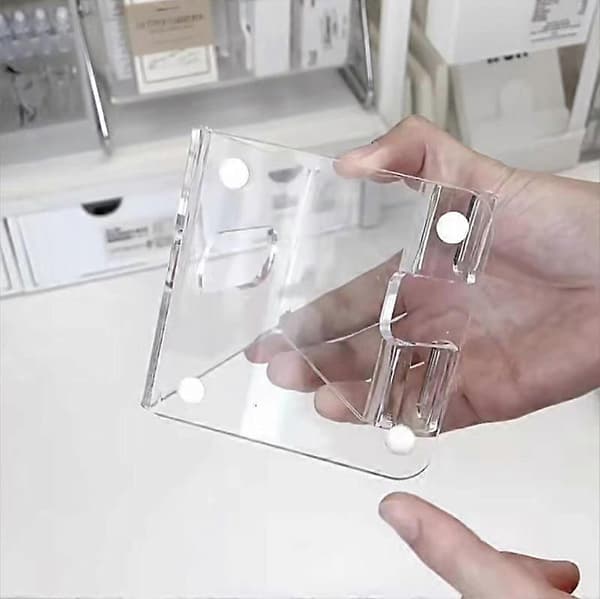 Acrylic Mobile Phone Holder/Stand, Transparent Compatible with 4-10' Pho [DB]