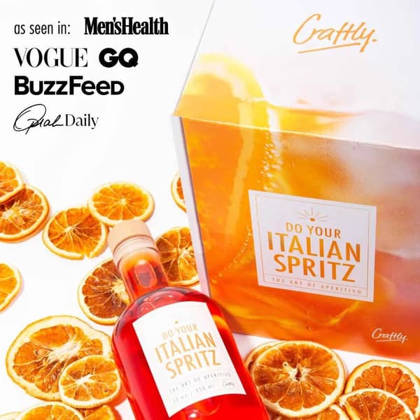 Tee oma aperol spritz - DIY-cocktailsetti aperitivoon ja spritziin