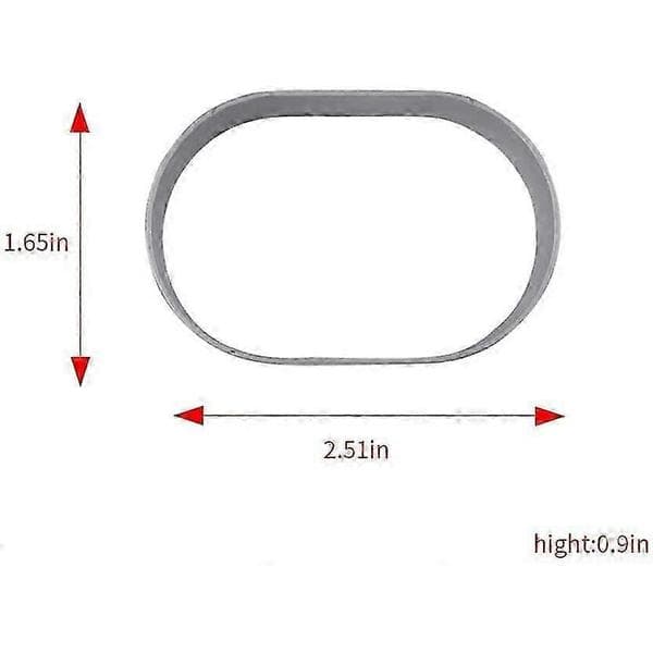 Oval aluminiumostform kageform med bagepapir - Sæt med 10