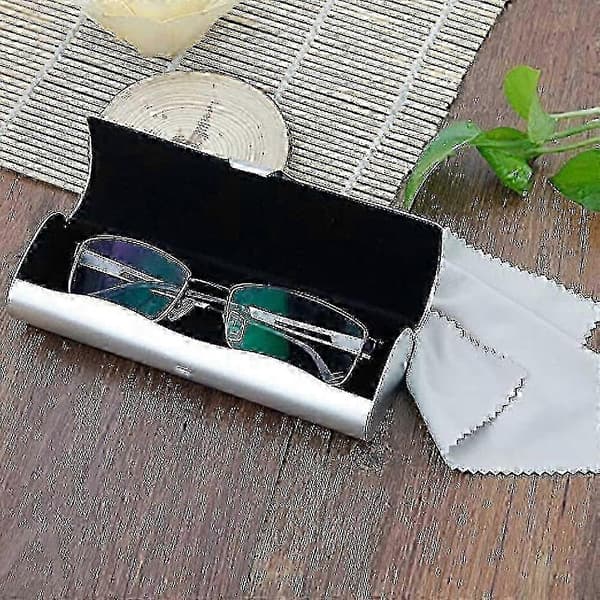 Aluminum Glasses Case - Hard Glasses Case Compatible with Myopia Glasses