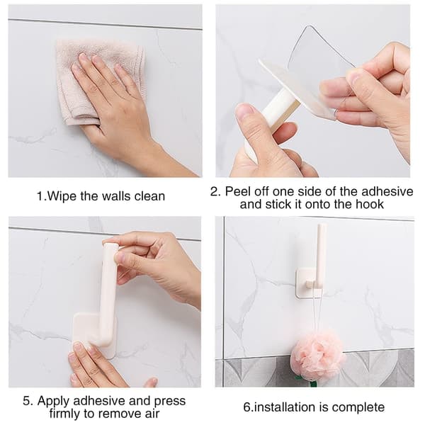 Hat Rack For Wall Hat Organizer Household Waterproof Wall Hanger For Bathroom Kitchen 1pc 1pc
