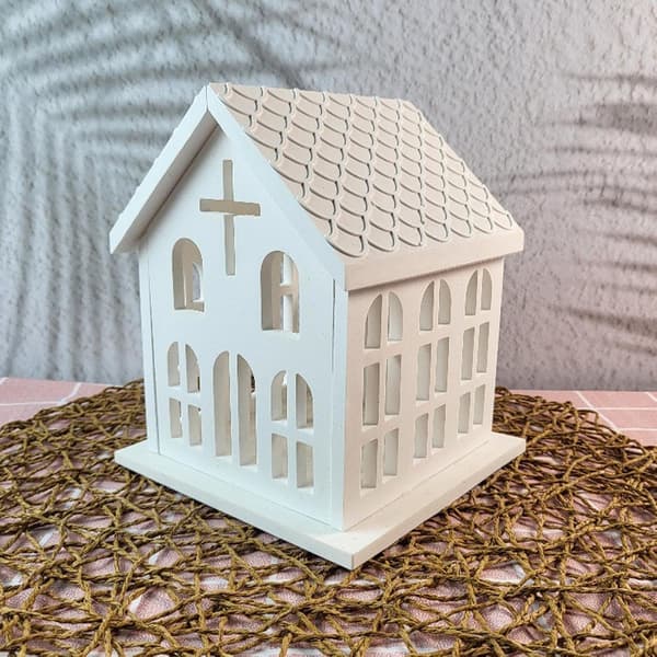 Minihus silikonform enkel å fjerne og gjenbrukbar -