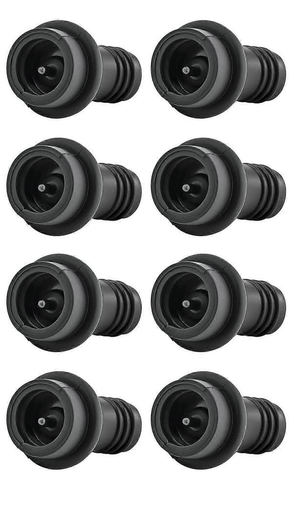 Wine Preserver with 8 Vacuum Stoppers, Wine Stopper, Wine Preserver, Reusable Bottle Sealer Keeps Wine Fresh