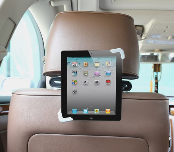 Auton tablettiteline imukupilla 9.5-14.5 \" iPad Tabille, Auton tablettiteline kojelautaan ja W