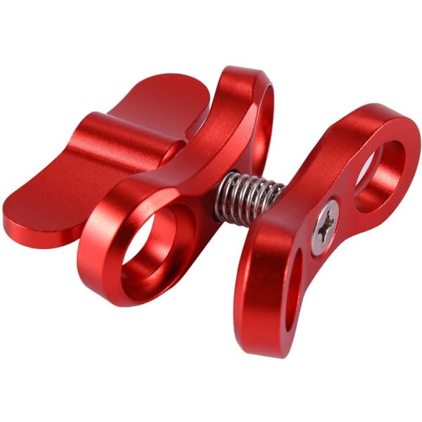 Camera Accessories Dive Lights Ball Butterfly Clip Aluminum Arm Bracket Mount For Hero 3+/4/5 Gitup SJ6000 Camera Red