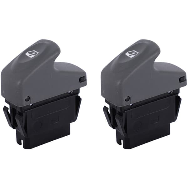 2x Ny enkel vindusbryter Passer til Scenic 1996-2014 7700838098