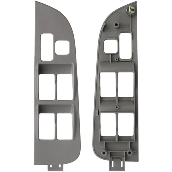 Car Bumper Driver Side Power Window Switch Bezel Trim for 1998-2002 74232-02060-C0 Gray