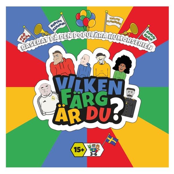Mikä väri olet? Seurapeli 1500 1500