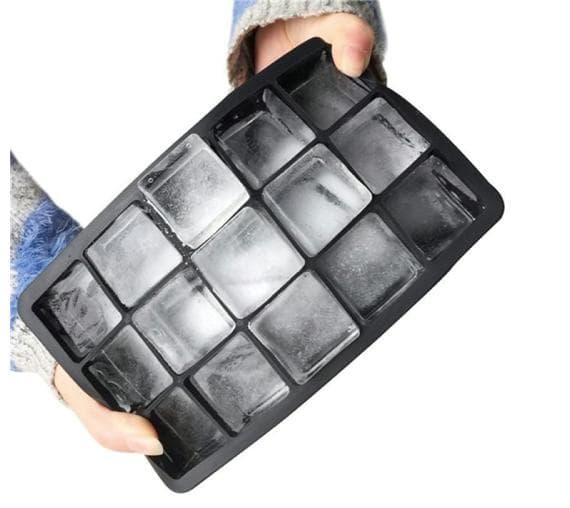 Cocktail Set 11 Pieces with Shaker 550 ml and Ice Mold 15 Compartments multifärg multicolor