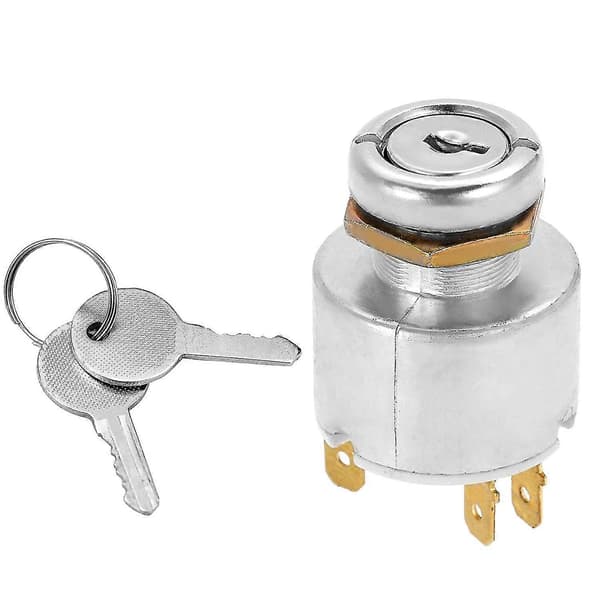 Ignition Switch, 4-Position Ignition Switch with Key [DB]