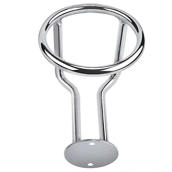2x Båd Ring Kopholder Rustfrit Stål Ringlignende Drikkeholder Til Marine Yacht