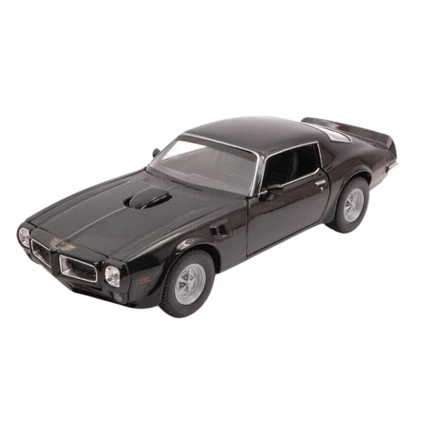 Pontiac Firebird Trans Am Trykstøbt Model 1:24 skala Sort