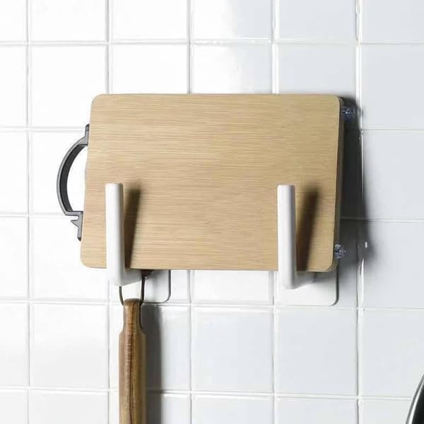 Hat Rack for Wall Hat Organizer Household Waterproof Wall Hanger for Bathroom Kitchen 2pcs 2pcs