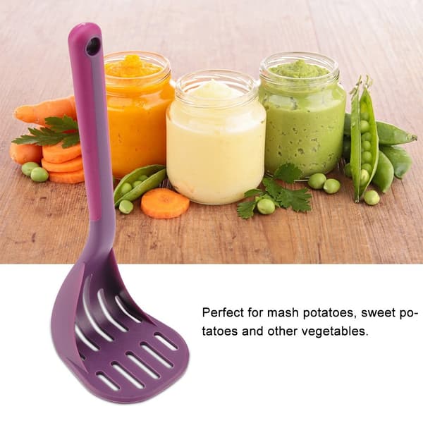 Potato Masher and Vegetable Ricer in PP Plastic with Non-Slip Handle, Kitchen Utensil