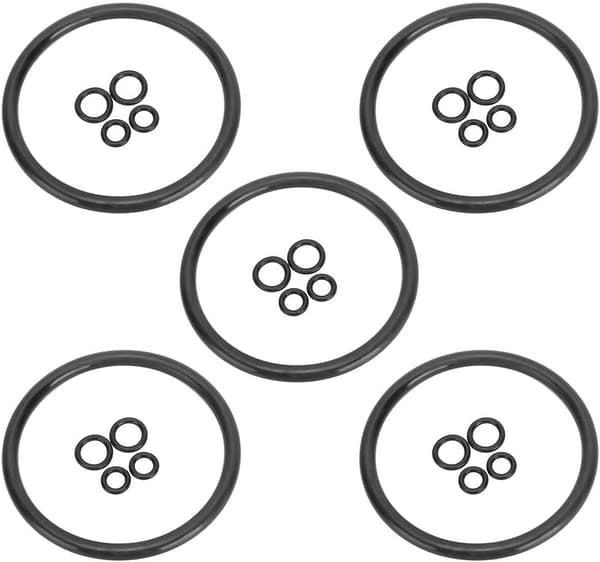Fustagebeholder og gummipakninger Post, dykrør designet til Cornelius hjemmebrygforseglingssæt silikone til låg, lækage