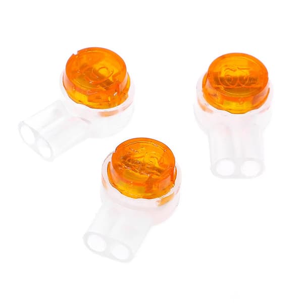 100 pcs Uy2 K2-connector grease filling tail wire line terminal connector