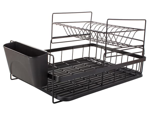 Two-Tier Dish Rack - Dish Drainer with Drip Tray - Modular 1808